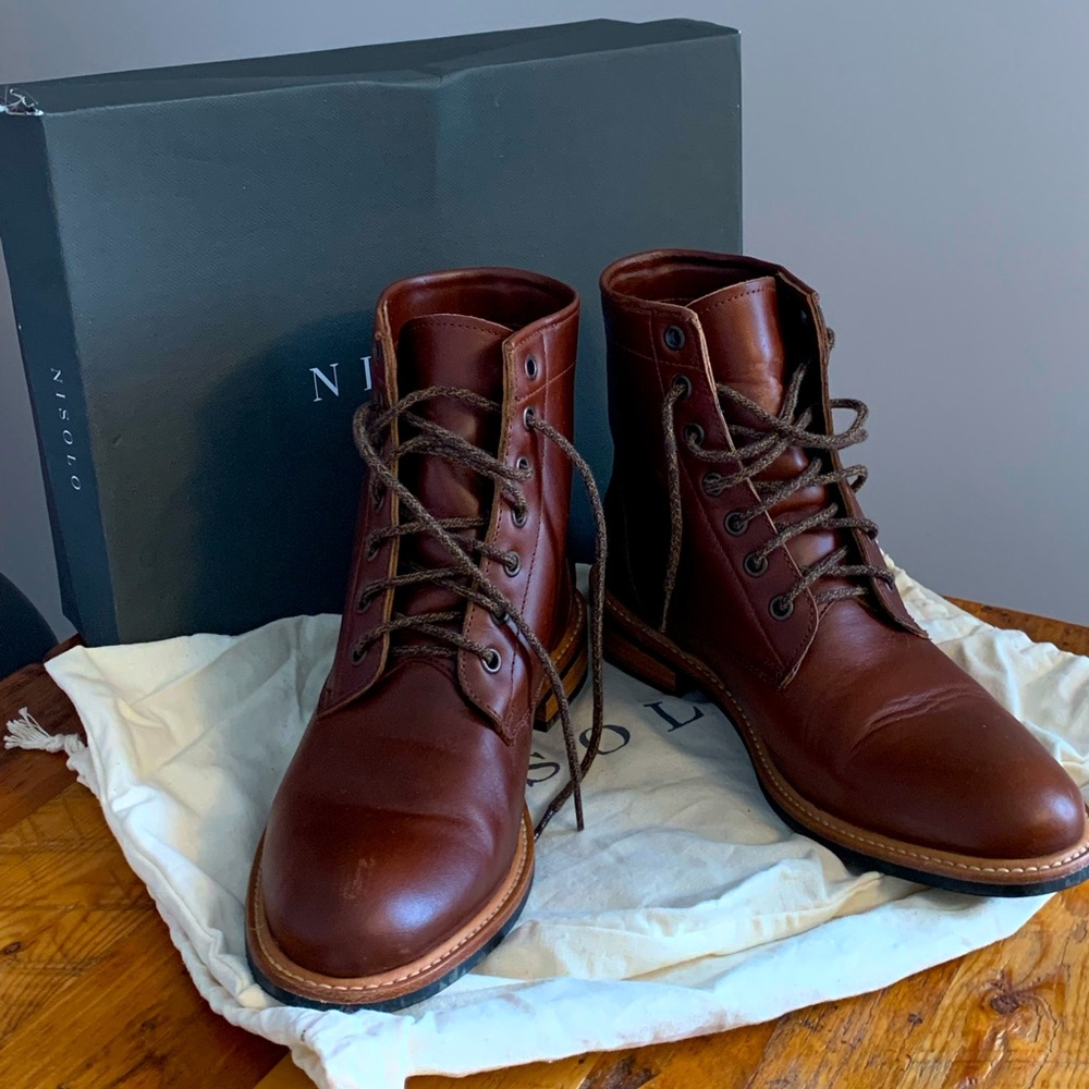 Nisolo Amalia All Weather Boots